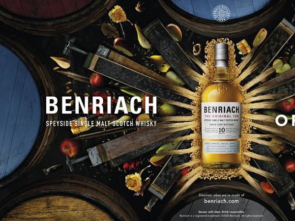Creative agency SouthPaw develops campaign for malt brand Benriach
